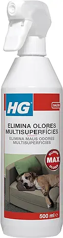 HG Aerosol Eliminador de Mal Olor de Basura, Orines, Zapatos y Olores Desagradables – 500 ml  