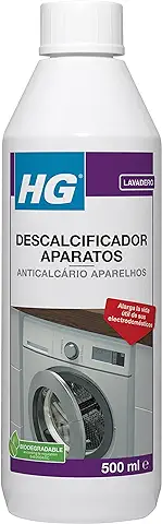 HG Descalcificador Aparatos, Quita Manchas de Cal para Hervidores, Cafeteras y Lavadoras, Eficaz Eliminador de Cal Profesional - 500 ml  