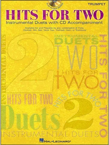 Hits for two (trumpet) Trompette +cd (Instrumental Folio)  