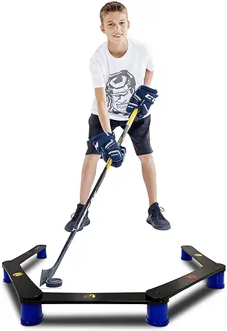 Hockey Revolution Stickhandling Training Aid, Equipment for Puck Control, Reaction Time and Coordination  