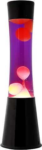 I-TOTAL -Lámpara de lava Iluminante Colorada (Morado 3)  