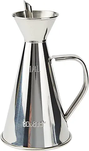 Ibili ACEITERA ANTIGOTEO 250 ML, Stainless Steel, Plateado, 250  