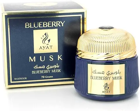 Incienso Ayat Perfumes 70 gm - Crear un Ambiente único - Bakhoor para el Hogar y el Lugar de Trabajo - Bakhour Auténtico Hecho en Dubai (Blurberry Musk)  