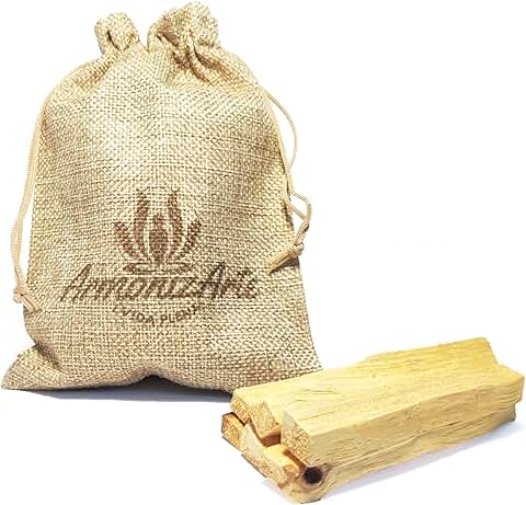 Incienso de Palo Santo 100% Natural: Purificación Energética y Bienestar. Fragancia Relajante. Sostenibilidad Responsable. Ideal para Meditación, Yoga y Alivio del Estrés.  