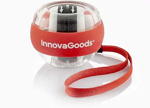 InnovaGoods Bola Giroscópica de Entrenamiento Spyrball, Adultos Unisex,  