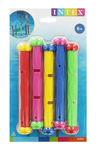 Intex Summer Fun Swimming Pool Dive Sticks - 55504, 6 Años - 99 Años  