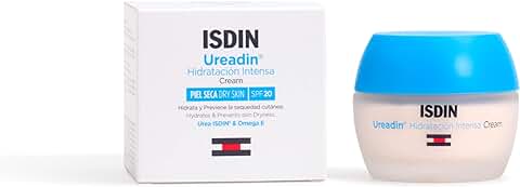 ISDIN Ureadin Hidratación Intensa Crema Facial, Para la Hidratación Intensa de la Piel Seca, 50ml  