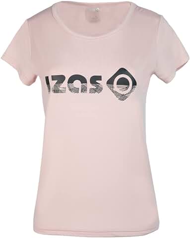 Izas- Camiseta Técnica para Mujer con Tecnología Dry Fit - Camiseta Deportiva de Manga Corta con Hydrospeed Que Expulsa el Sudor a la Superficie y Mantiene Seca la Piel - Aria II  