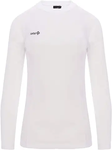 Izas - Camiseta Técnica para Mujer con Tecnología Dry Fit - Camiseta Deportiva Manga Larga con Hydrospeed Que Expulsa el Sudor a la Superficie y Mantiene Seca la Piel - Nelion Negro - Tallas XS a XXL  