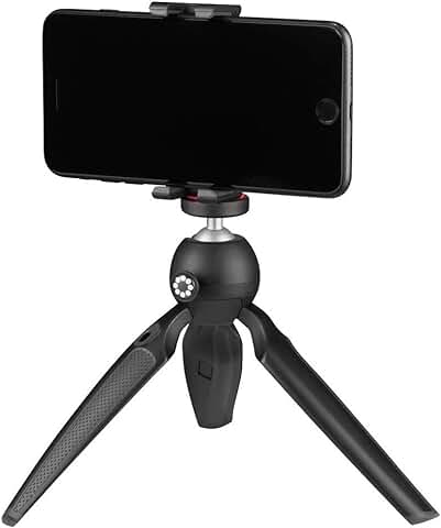 JOBY HandyPod Mobile, Mini Trípode con Soporte GripTight ONE para DSLR y Cámaras sin Espejo, Micrófonos, LED, Monitores y GoPro, Vlogging, Youtube, Tik Tok  