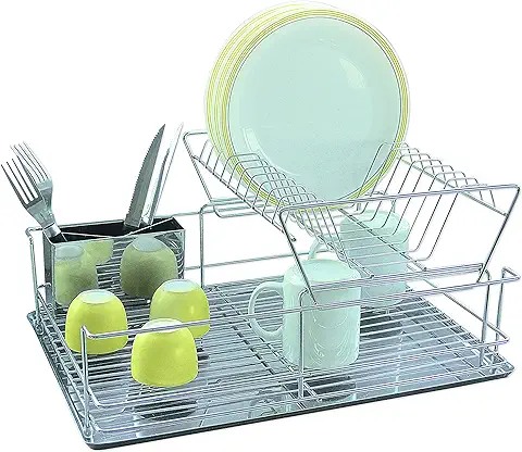 Jocca - Escurreplatos para Platos y Vasos de Cocina | Escurre Vajilla | Organizador Cocina | 47 * 32 * 22 cm  