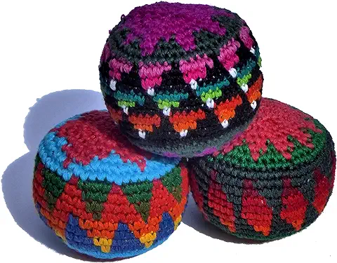 Juggling Balls x 3 fair Trade, Assorted Colours by Purity  