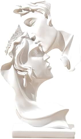 JXCBXJ Escultura de Beso para Parejas,Escultura para Parejas,decoración del Hogar, Estatua de Resina, Estatua Romántica Utilizada para Decoración del Hogar.  