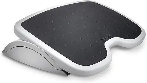 Kensington 56145 SoleMate - Reposapiés Ergonómico Ajustable, Mejora la Postura y Alivia Dolores Relacionados con la Ciática y Otros Problemas Ortopédicos, Gris/Negro  