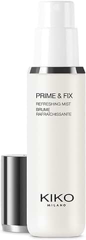 KIKO Milano Prime & Fix Refreshing Mist | Aerosol, Espray multifunción: prebase refrescante y fijador del maquillaje, dos en uno