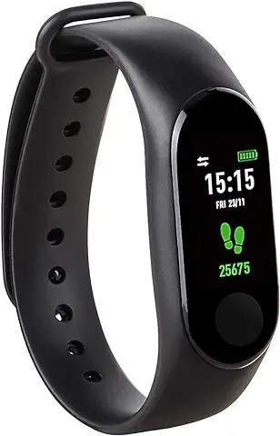 Kounga FitPro Tonic, Pulsera de Actividad Inteligente con Monitor de Sueño, Podómetro, Contador de Calorías, Pantalla a Color  