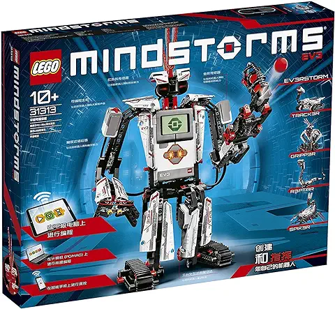 LEGO Mindstorms EV3 31313 Robot de Juguete con Control Remoto para niños y niñas, Juguete Educativo Stem para Programar y Aprendar a Realizar Código (601 Piezas)