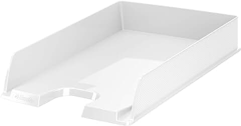 Leitz Bandeja Portadocumentos Europost VIVIDA de Esselte, Estándar, A4, Blanco, 623608  