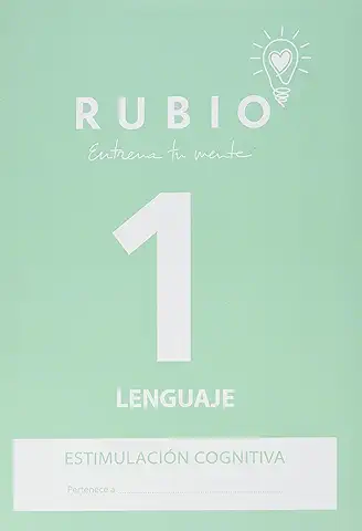 Lenguaje 1 RUBIO | Estimulación Cognitiva  