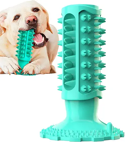 LIETEX Cepillo de Dientes para Masticar Perros | Juguete Masticable para Perros con Dispositivo de Sonido Divertido | Productos para el Cuidado de los Dientes de Perros para el Hogar, Hospitales  