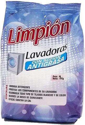 Limpion Lavadoras Desengrasante 1 Kg. - Limpion Bolsa 1 kg.  