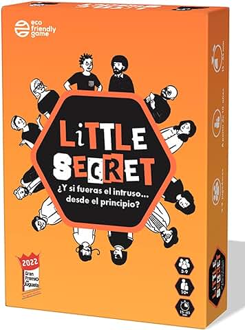 Little Secret - Juegos de Mesa - Gran Premio del Juego 2022 - Juegos de Palabras, Misterio y Diversión - Juego con Amigos y Familia - Adultos y Chic@s  