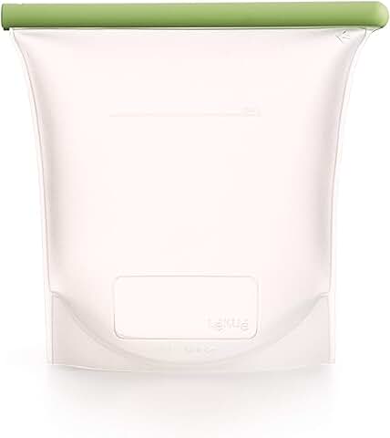 Lékué Bolsa de Silicona, Verde, 1500 ml  