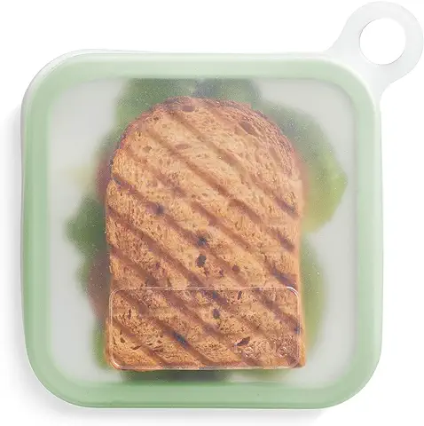 Lékué Funda Sandwich, Silicona, Verde, Standard  