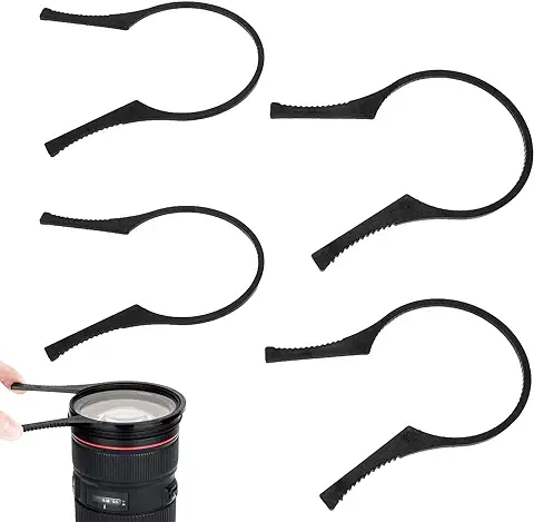 Llaves para Lentes Cámara, Llave de Filtro para Lente de Cámara, Llaves para Quitar Filtros Lentes de 48-58mm 62-77mm Diámetro/Fotografía Herramientas, 2 Pares  