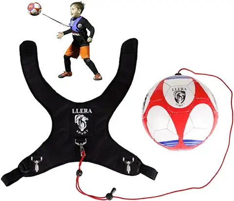 Llera Sport - Balón De Habilidad De Fútbol, El Mas Novedoso Sistema De Entrenamiento De Futbol Para La Mejora De Ambos Pies - El Mejor Kit De Entrenamiento - Pelota De Futbol  