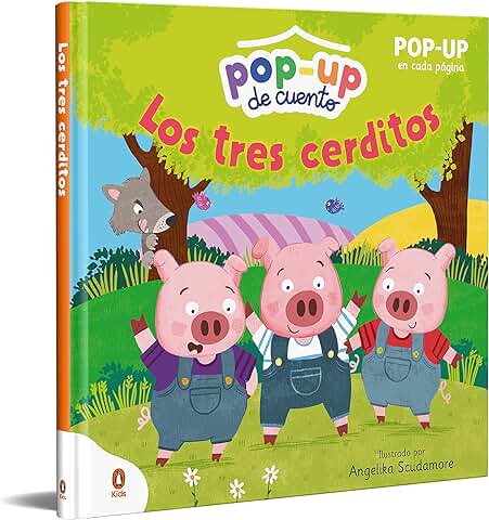Los tres Cerditos (Pop-up de Cuento): Con Pop-Up en cada Página para Niños y Niñas  