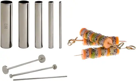 Louis Tellier ID1205 Kit de Diseño Culinario de 5 Tubos de Corte  