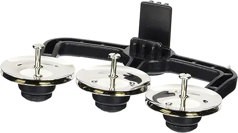 LP Latin Percussion LP1621 - Reforzador de Sonido con 3 Pares de Sonajas de Acero Lateadas, Montable  