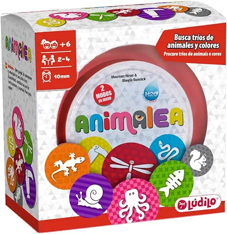 Ludilo - Animalea | Juegos Educativos 6 Años | Juego De Cartas | Juegos De Mesa Niños 6 Años | Juegos De Cartas Para Jugar En Familia | Juego De Mesa 6 Años Niño Y Niña  