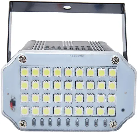 Luz Estroboscópica Latta Alvor Luces Estroboscópicas 36 LED Ultrarrápidas luz de la de la Etapa Sonido Activado y Control de Velocidad Luces Disco  