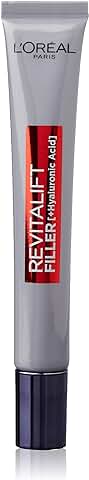 L'Oréal Paris Revitalift Filler Contorno de Ojos Revitalizante, Con Ácido Hialurónico Puro, 15 ml  