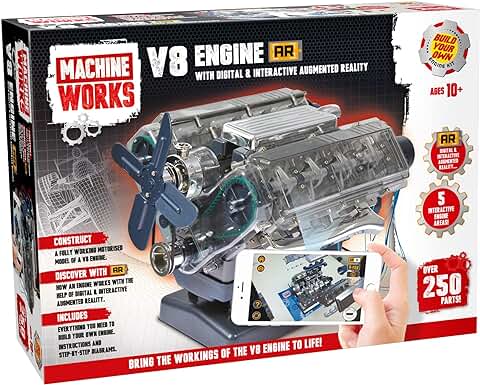 Machine Works Haynes MWH10-V8 Motor V8, Multicolor, 30 cm (Trends UK Ltd MWH10), de 8 a 16 Años.  