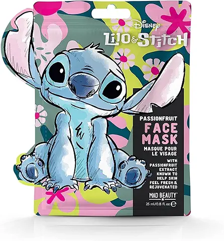 MAD BEAUTY. Lilo & Stitch Cosmetic Sheet Mask - Mascarilla Facial  