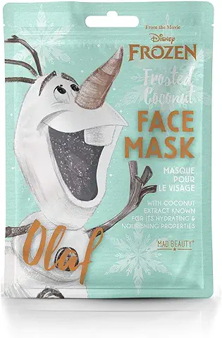 Mad Beauty, Mascarilla Facial Disney, Mascarilla Facial Olaf, Disney Frozen Face Mask Olaf  