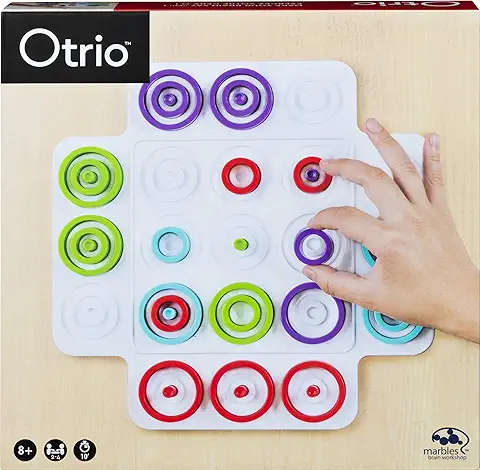 Marbles 6044797 Otrio - Juego de Mesa Familiar, Divertido y Estratégico  