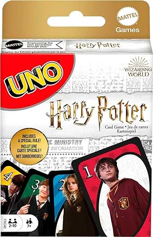 Mattel Games UNO Harry Potter, Juego de Cartas (FNC42)  