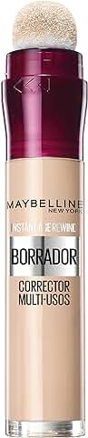 Maybelline New York, Corrector de Ojeras, Bolsas e Imperfecciones, Con Bayas de Goji y Haloxyl, Tono: 01 Light, 6.8 ml  