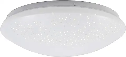 McShine - Lámpara LED de Techo con Efecto Estrella | Starry-Sky | 33 cm de Diámetro, 18 W, 1260 lm, 3000 K, LED Cielo Estrellado  