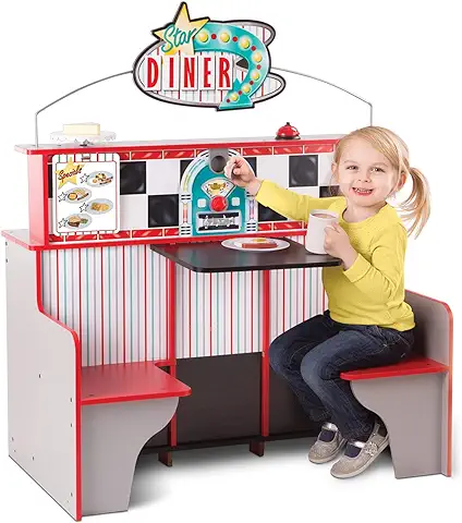 Melissa & Doug, Comedor star Diner Restaurant  