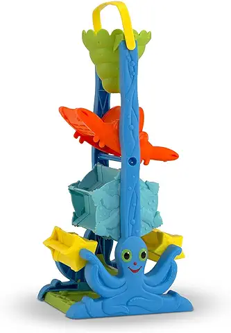 Melissa & Doug Embudo Tamizador de Arena y Agua, Juguetes al aire Libre, Juego de Playa y Piscina, Juego de Verano, Regalo para Niños o Niñas de 3 4 5 6 7 Años  