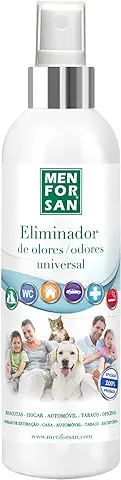 Menforsan - Spray Eliminador de Olores 250ml, Especial Hogar con Mascotas, Erradica al Instante Cualquier mal Olor, apto para todo tipo de Superficies  