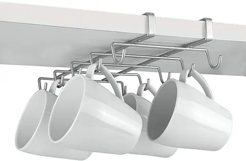 Metaltex Portavasos con Repisa, Revestimiento Politérmico, Plateado, SpiderMug  