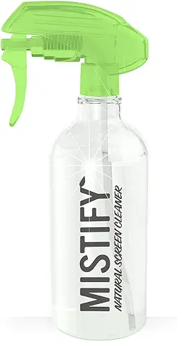 Mistify 500ML Producto Spray Natural de Pantalla - Libre de Amoníaco y Alcohol [Sin Pelusa para usar en TVs, Computadoras, Tabletas, Teléfonos, Pantallas de Retina]  