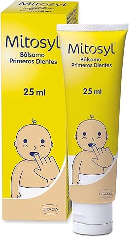 Mitosyl - Bálsamo Primeros Dientes - Protege lsa Encías del Bebe, Efecto Calmante y Refrescante - Gel Gingival- 25ml  