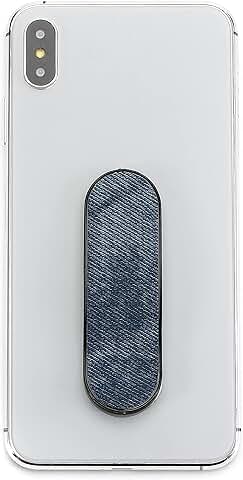 MOMOSTICK - El Original! Soporte de Dedo para Teléfono Móvil – Soporte de Móvil para Teléfono Móvil, Agarre para Teléfono Móvil – Anillo de Celular para IPhone Samsung Huawei (Serie Denim - Azul)  